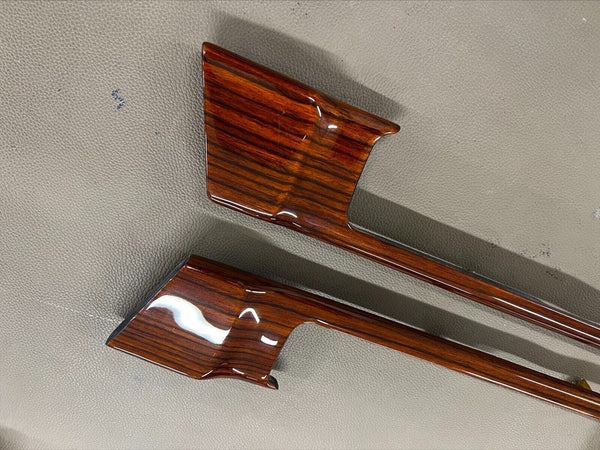 Mercedes W126 81-91 Coupe SEC Zebrano Handle TRIM Left Right DOOR PANEL