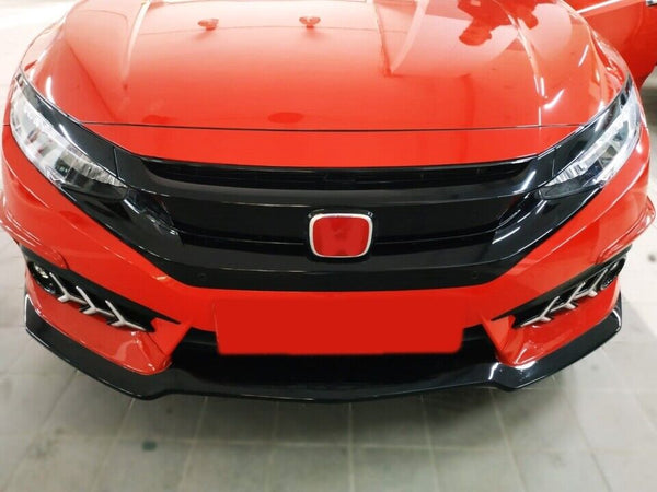 ABS Plastic Front Grills For HONDA CIVIC FC5 FC7 2016-2020