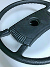 Leatherette Steering Wheel For Mercedes W107 C107 R107 Sl Coupe Cabrio Black