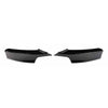 Piano Black Front Bumper Splitter Lip Flaps 2 pcs for BMW F10 5 Series 2010-2016