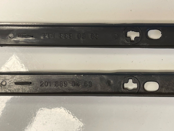 Left and Right Headlight Lower Trim Plastic for W201 190d 2018890363 2018890463