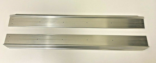 Door Sill Cover Plate Set 2 pcs Left Right Aluminium For Karmann Ghia 8M/1964-On