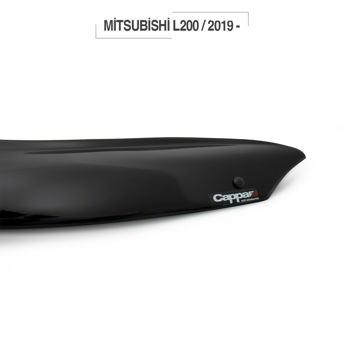 Mitsubishi L200 Triton Series 5 Dark Smoke Bonnet Protector