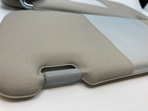 Toyota Corolla 2003-2007 Interior Vinyl Sunvisor Gray Color Pair LHD