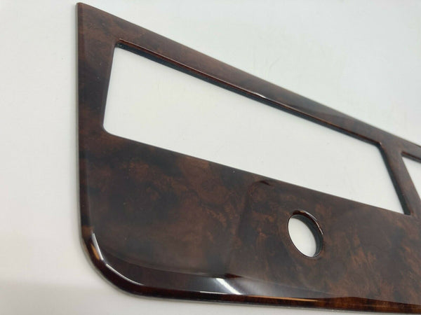 Mercedes W111 Compatible Walnut Color Burl Climate Panel Console Center