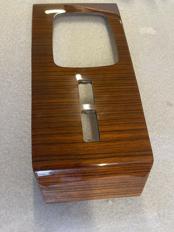 Mercedes W123 C123 Compatible Burl Wood Walnut Shifter Frame Panel Console