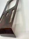 Mercedes W123 Compatible Walnut Color Burl Wood Shifter Frame Panel Console