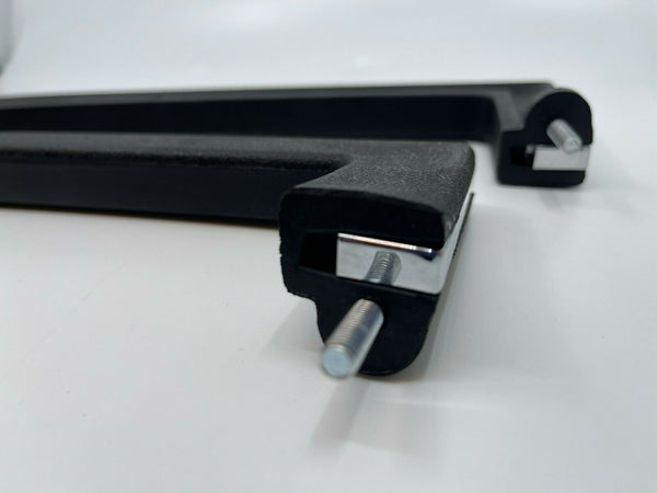 Porsche 911 68-73 Compatible Pair Door Pocket Upper Trim Assembly w/ Chrome Trim 2 pcs