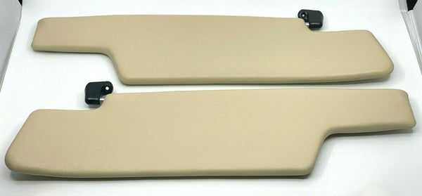 Sunvisor Sun Visors set with bracket for Porsche 914 1969-1976 Cream LHD