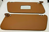 Mercedes W109 Sel 300S 300Sel Sunvisor Interior Sun Visor Mirror Tobacco Pair