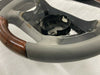 For Mercedes W208 CLK Facelift Gray Walnut Veneer Steering Wheel 2000-2003