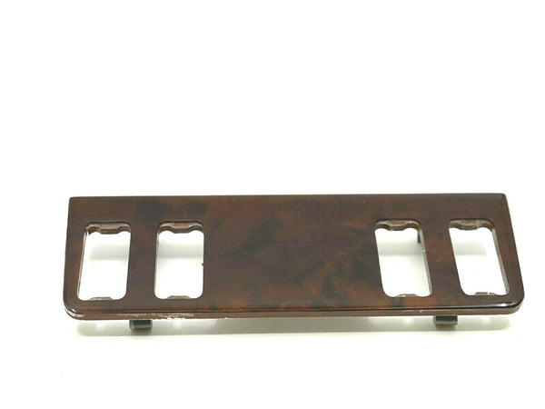 4 Buttons Switch Panel Trim for Mercedes W123 C123 Walnut Color Burl Wood