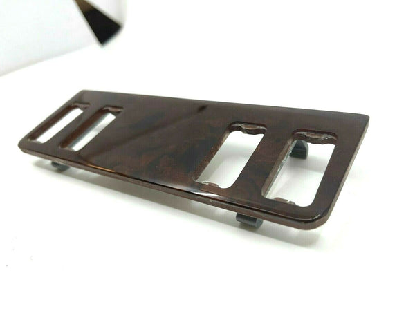 4 Buttons Switch Panel Trim for Mercedes W123 C123 Walnut Color Burl Wood