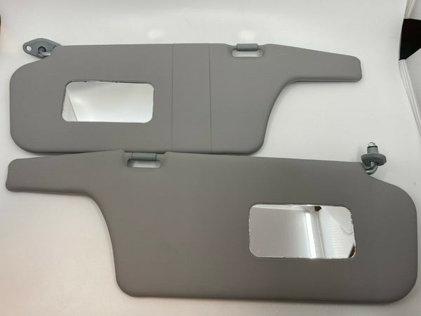 Mazda 323 Familia 1998-2001 Interior Vinyl Sunvisor Gray Pair LHD