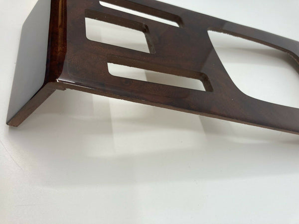Mercedes W123 Compatible Walnut Color Burl Wood Shifter Frame Panel Console