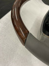 For Mercedes W208 CLK Facelift Gray Walnut Veneer Steering Wheel 2000-2003