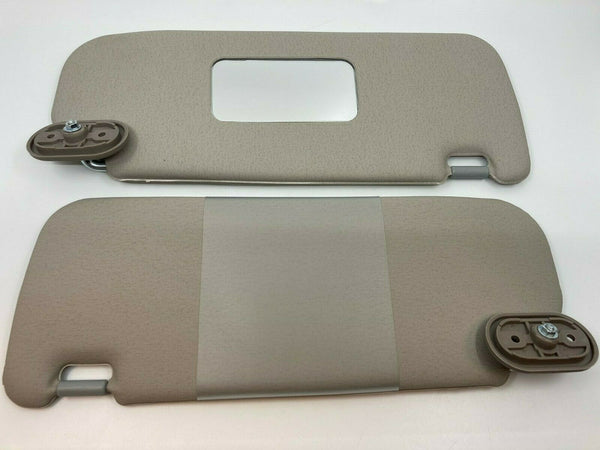 Toyota Corolla 2003-2007 Interior Vinyl Sunvisor Gray Color Pair LHD