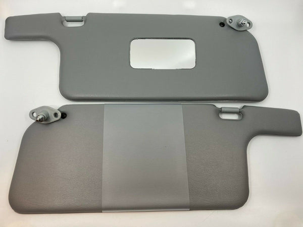 Mazda 626 1988-1991 Interior Vinyl Sunvisor Gray Pair LHD