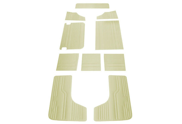Volkswagen T2 Interior Side Panel Set 10 Pcs 1967-1970 Early Model