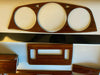 Mercedes W123 Compatible Zebrano Color Wood Complete Interior 11 Pieces Set