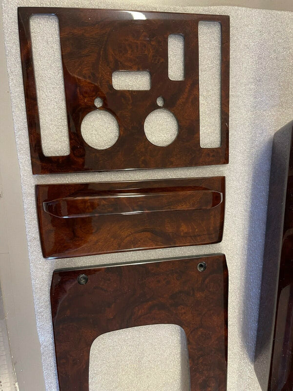 Mercedes R107 W107 C107 SL-SLC 500SL Compatible Full Burlwood Interior 5 Pieces Set