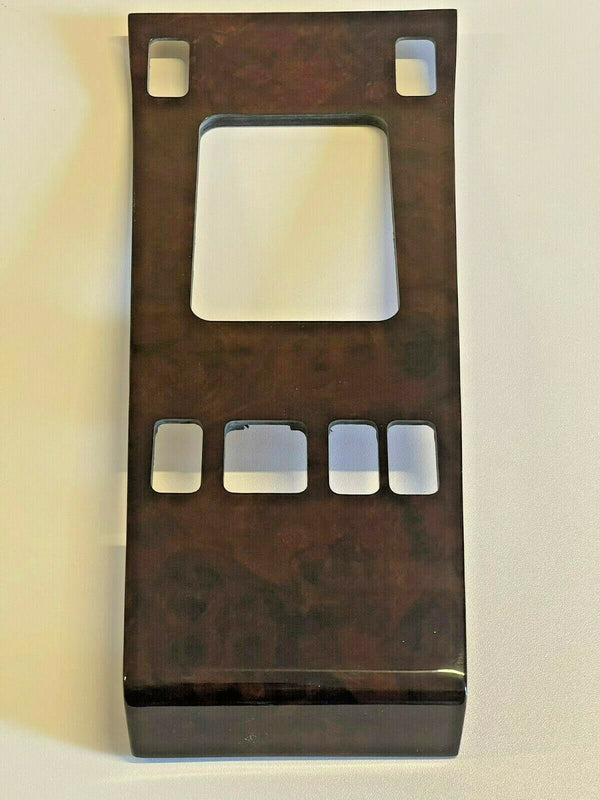 Mercedes W124 Compatible Walnut Color Shifter Frame Panel Console