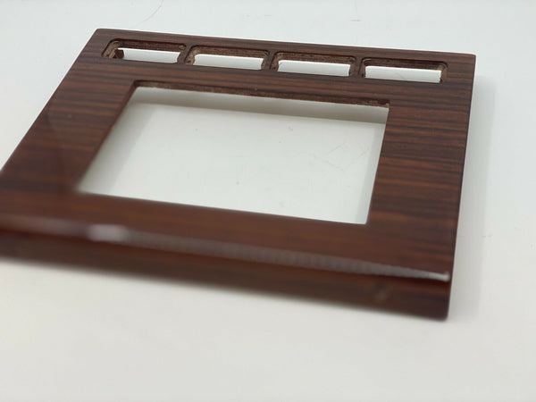 Mercedes W116 S-Class S/SE/SEL Compatible Zebrano Color Climate Panel
