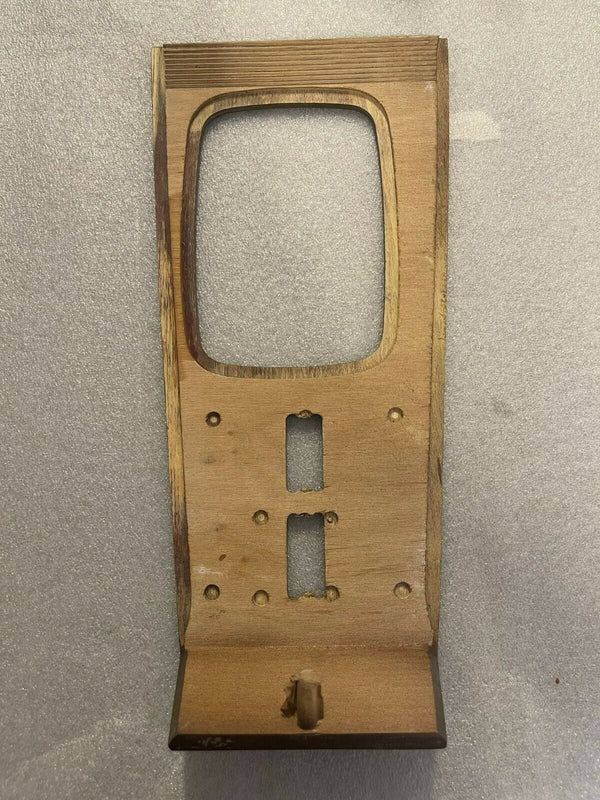 Mercedes W123 C123 Compatible Burl Wood Walnut Shifter Frame Panel Console