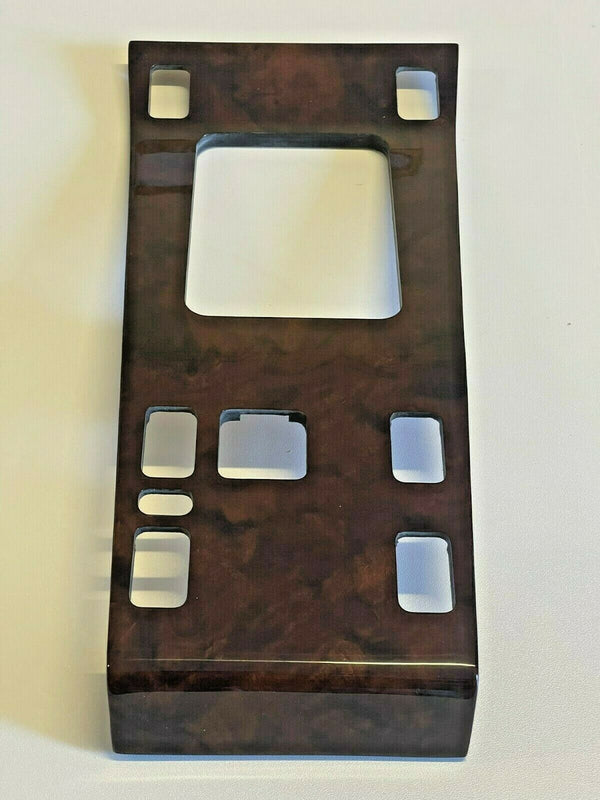 Mercedes W124 Compatible Burl Wood Walnut Shifter Frame Panel Console