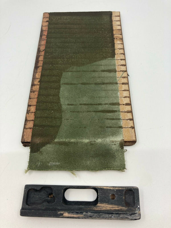 Mercedes W124 Compatible Walnut Color Sliding Wood Rollup Center Console Storage Box