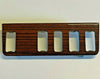 Mercedes W123 C123 Compatible Zebrano Color 5 Buttons Switch Panel Trim