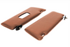 Interior Sunvisor Set For Mercedes-Benz W123 220/280 Sedan 1976–1986 Tobacco 1238103710 1238103810