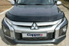 Hood Deflector Bug Shield Bonnet Protector For Mitsubishi L200 Tornado Blizzard