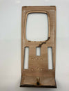 Mercedes W123 Compatible Walnut Color Burl Wood Shifter Frame Panel Console