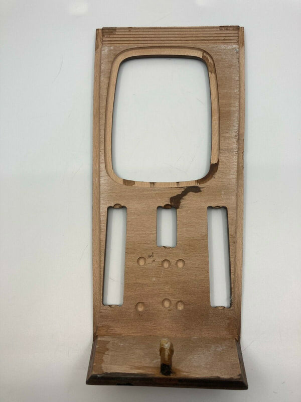 Mercedes W123 Compatible Walnut Color Burl Wood Shifter Frame Panel Console