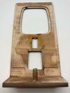 Mercedes W123 Compatible Zebrano Color Burl Wood Shifter Frame Panel Console