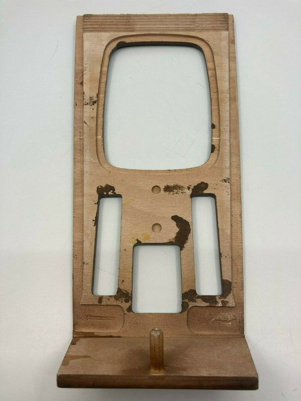 Mercedes W123 Compatible Walnut Color Burl Wood Shifter Frame Panel Console