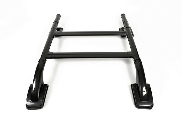 For Mitshubishi Triton L200 Roof Rack Cross Bar Set Shark Style 2006-15 Black