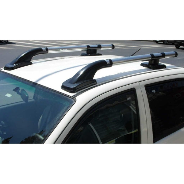 For Mitsubishi Triton L200 Roof Rails Racks Cross Bars Set Shark Style 2006-15