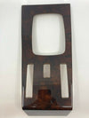 Mercedes W123 Compatible Walnut Color Burl Wood Shifter Frame Panel Console