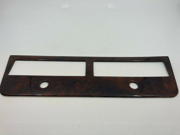 Mercedes W111 Compatible Walnut Color Burl Climate Panel Console Center