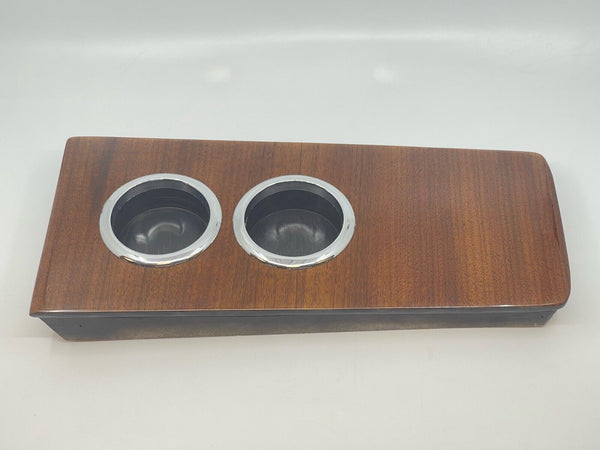 Mercedes W108 W109 SE SEL Compatible Center Console Cup Holder Light Zebrano