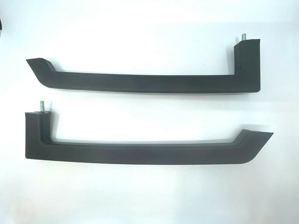 Porsche 911 68-73 Compatible Pair Door Pocket Upper Trim Assembly w/ Chrome Trim 2 pcs