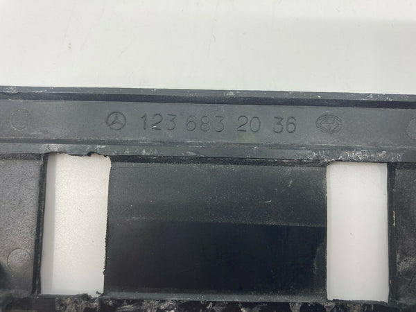 Mercedes W123 C123 Compatible Zebrano Color Burl Wood 4 Buttons Switch Panel Trim