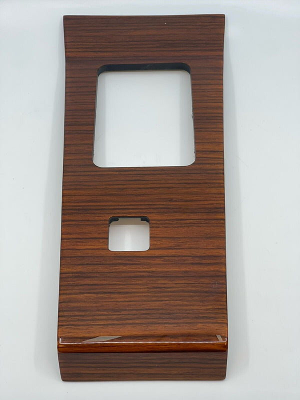 Shifter Frame Panel Console For Mercedes W124 Burl Wood Handmade Zebrano Color