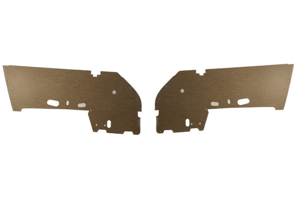 Door Panel Card Wood 2 pcs R+L for Porsche 911 F Model 1969-1973 Coupé Targa