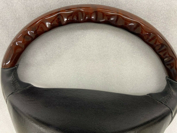 Mercedes W220 S Class Walnut Veneer Steering Wheel 1999-2005