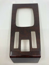 Mercedes W123 Compatible Walnut Color Burl Wood Shifter Frame Panel Console