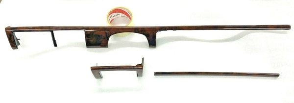 Mercedes W126 C126 SE SEL SEC With Airbag Compatible Walnut Color Dash Trim Set 3 Pieces