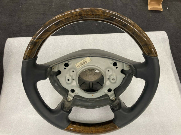 For Mercedes W211 Birdseye Veneer Steering Wheel 2003-2006